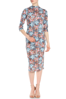 Платье женское Adzhedo 40661 голубое 2XL