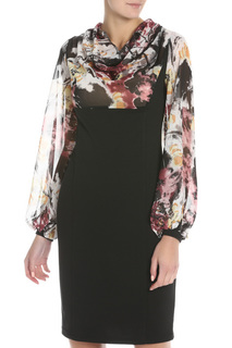 Платье женское Adzhedo 41067 черное 3XL
