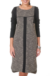 Платье женское Argent AZDT7101 коричневое 52 RU