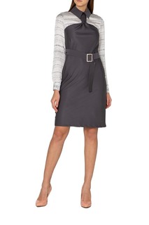 Платье женское Adzhedo 41812 серое 4XL