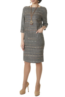 Платье женское Argent AZDS8069 серое 44 RU