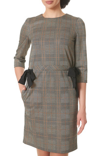 Платье женское Argent AZDT8068 коричневое 46 RU