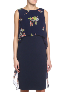 Платье женское Adzhedo 41552 синее 4XL