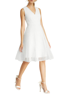 Платье женское Apart 55813 белое 46 DE