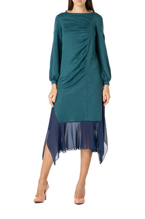 Платье женское Adzhedo 41810 синее 4XL