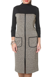 Платье женское Argent AZDT7117-1 серое 48 RU