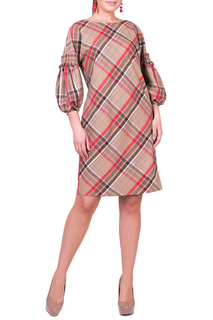 Платье женское Argent ALDS8027-1 бежевое 52 RU