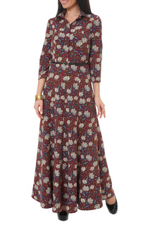 Платье женское Argent LALDS8024-1 коричневое 52 RU