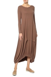 Платье женское Adzhedo 41658 коричневое L
