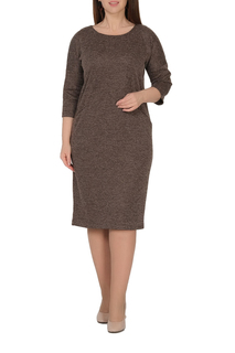 Платье женское Amarti 2-560-1 коричневое 54 RU