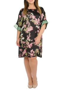 Платье женское DONATELLA VIA ROMA 64036_2 черное 2XL