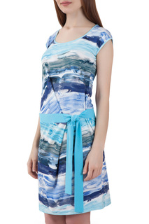 Платье женское Chateau Fleur 474769/2001 голубое 44 RU