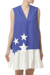 Платье женское DELPOZO 4170604015428 синее 38 EU