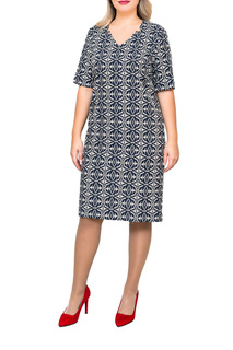 Платье женское Balsako КЛЕНОВое ЛИСТ синее 50 RU