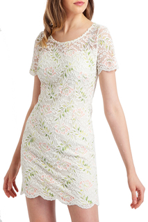 Платье женское BGN S19D326 белое XL