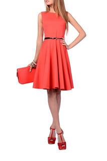 Платье женское FRANCESCA LUCINI F0710-3 красное 48 RU