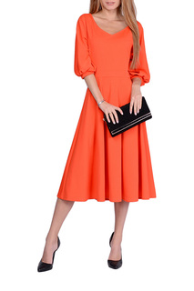 Платье женское FRANCESCA LUCINI F0800-8 оранжевое 48 RU