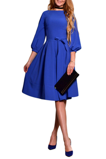 Платье женское FRANCESCA LUCINI F0539-2 синее 42 RU