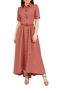 Платье женское Grey Cat GPL00197L(PEYDJ) коричневое 44 RU