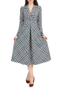 Платье женское Grey Cat GPL00016Z(FLORENTINA) синее 44 RU