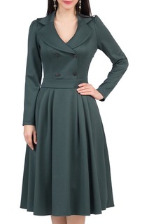 Платье женское Grey Cat GPL00014Z(ANISSA) зеленое 46 RU