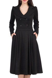 Платье женское Grey Cat GPL00014Z(ANISSA) черное 52 RU