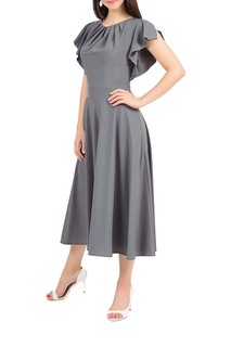 Платье женское Grey Cat GPL00215L(MIREY) зеленое 48 RU