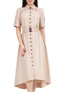 Платье женское Grey Cat GPL00192L(GILLEAN) бежевое 44 RU