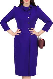 Платье женское Grey Cat GPL00026Z(ALIDA) синее 44 RU