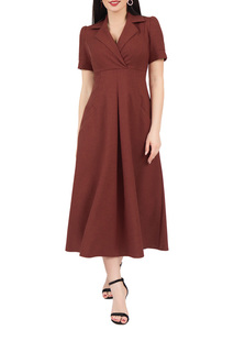 Платье женское Grey Cat GPL00199L(LOURDES) оранжевое 46 RU