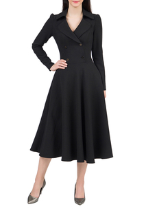 Платье женское Grey Cat GPL00024Z(MEDINA) черное 46 RU