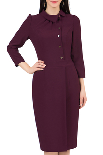 Платье женское Grey Cat GPL00026Z(ALIDA) фиолетовое 46 RU