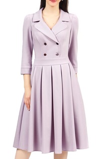 Платье женское Grey Cat GPL00019Z(KAMORGO) розовое 42 RU