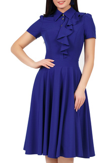 Платье женское Grey Cat GPL00182L(LAKRY) синее 52 RU