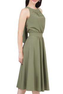 Платье женское Grey Cat GPL00216L(TAURA) зеленое 46 RU