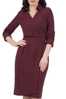 Платье женское Grey Cat GPL00216V(DAYNA) красное 52 RU