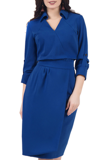 Платье женское Grey Cat GPL00216V(DAYNA) синее 52 RU