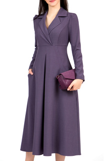 Платье женское Grey Cat GPL00012Z(ESTEL) фиолетовое 48 RU
