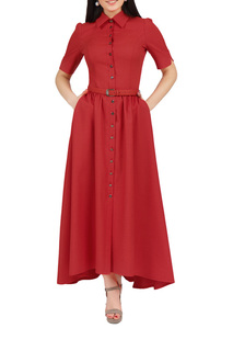 Платье женское Grey Cat GPL00197L(PEYDJ) красное 46 RU