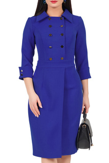 Платье женское Grey Cat GPL00225V(RORY) синее 46 RU