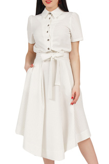 Платье женское Grey Cat GPL00196L(LAZIZA) белое 52 RU