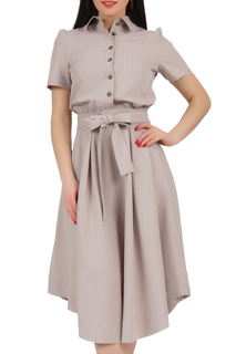 Платье женское Grey Cat GPL00196L(LAZIZA) серое 50 RU