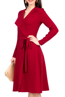 Платье женское Grey Cat GPL00011Z(PRISCILLA) красное 52 RU