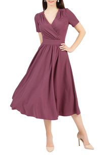 Платье женское Grey Cat GPL00212L(ATERY) фиолетовое 52 RU