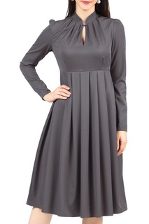 Платье женское Grey Cat GPL00022Z(EFIMIA) коричневое 48 RU