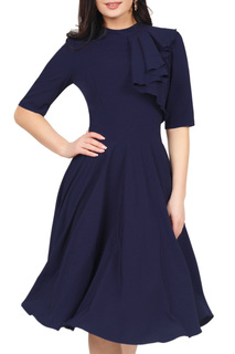 Платье женское Grey Cat GPL00184L(JORJETTA) синее 50 RU