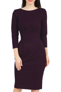 Платье женское Grey Cat GPL00015Z(EMINA) фиолетовое 52 RU