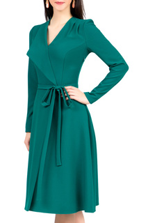 Платье женское Grey Cat GPL00011Z(PRISCILLA) зеленое 52 RU