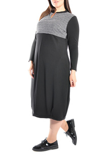 Платье женское Forus 18110-100 черное 56 RU