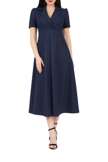 Платье женское Grey Cat GPL00199L(LOURDES) синее 42 RU